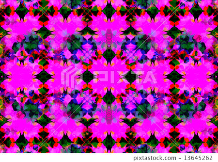 Ethnic pattern. Abstract kaleidoscope Ethnic pattern. Abstract kaleidoscope 13645262