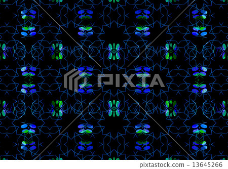 Ethnic pattern. Abstract kaleidoscope Ethnic pattern. Abstract kaleidoscope 13645266