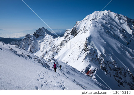 Fumiko Fudake and Oko Fukatake-dake wishing from the Edge Dake 13645313
