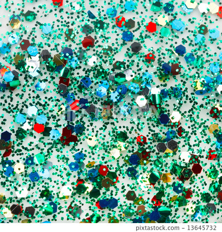 background from spilled macroglitter nail polish 13645732