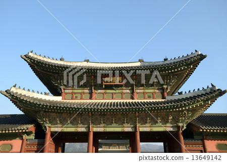 Korea Seoul Gyeongbokgung Palace Korea Seoul Gyeongbokgung Palace 13649142