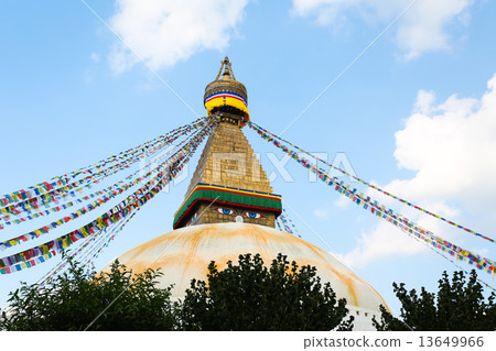 boudhanath stupa from nepal boudhanath stupa from nepal 13649966