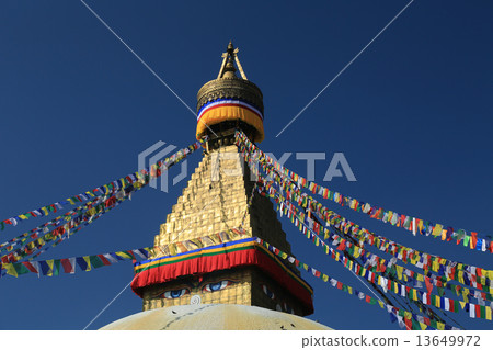 boudhanath stupa from nepal boudhanath stupa from nepal 13649972