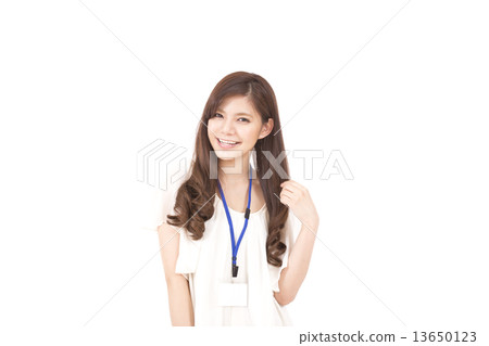 Young temporary staff 13650123