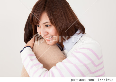 hug, snuggle, high school girl 13651698