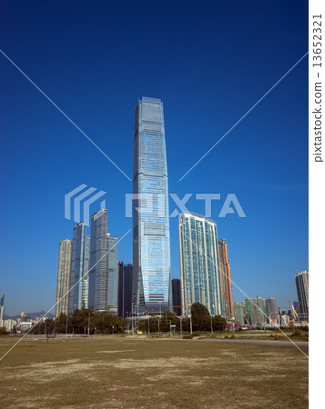 High-rise building of Hong Kong West Kowloon 13652321