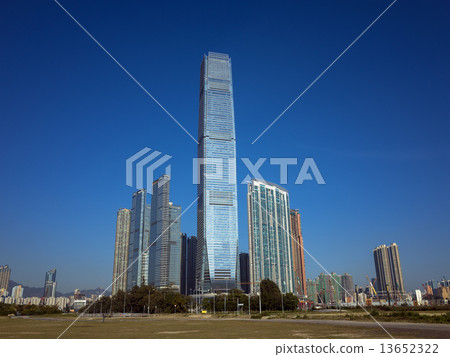 High-rise building of Hong Kong West Kowloon 13652322