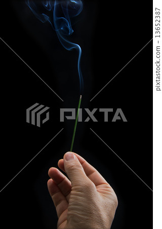 Incense stick smoke Incense stick smoke 13652387