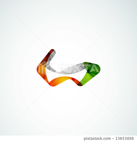 Abstract shape logo design Abstract shape logo design 13653898