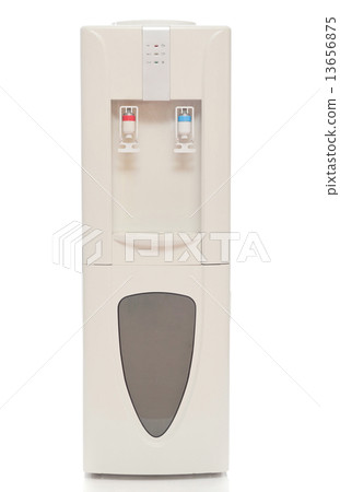 White cooler isolated on a white White cooler isolated on a white 13656875
