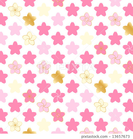 Sakura pattern 13657673