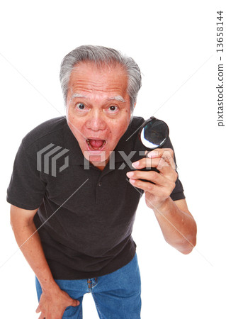 white background,old man, studio shot, businessman portrait suit,senior,formal, smiling, grin     13658144