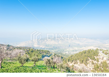 From Umm caise to the Golan Plateau (Jordan, Umm Cais) 13658164