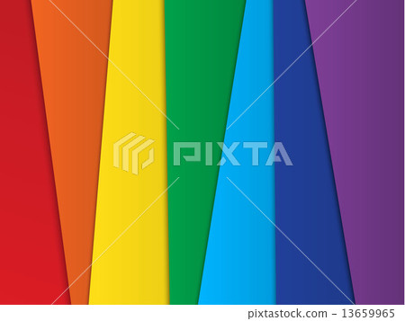 Bright abstract vector rainbow background 13659965