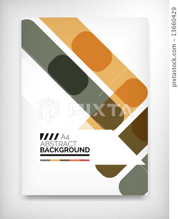 Geometric abstract business template Geometric abstract business template 13660429