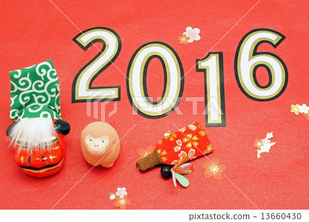 New Year's card material New Year's card material 13660430