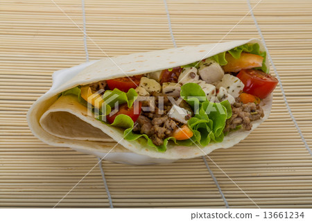 Pork tortilla 13661234