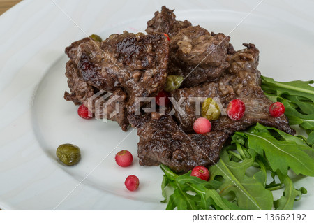 Roasted venison 13662192