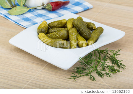 Marinated small cucumber Marinated small cucumber 13662393