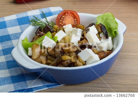 Aubergine with cheese Aubergine with cheese 13662708
