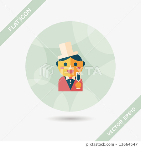 wedding groom flat icon with long shadow,eps10 wedding groom flat icon with long shadow,eps10 13664547