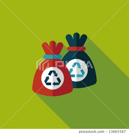 Environmental protection concept flat icon with long shadow,eps1 Environmental protection concept flat icon with long shadow,eps1 13665567