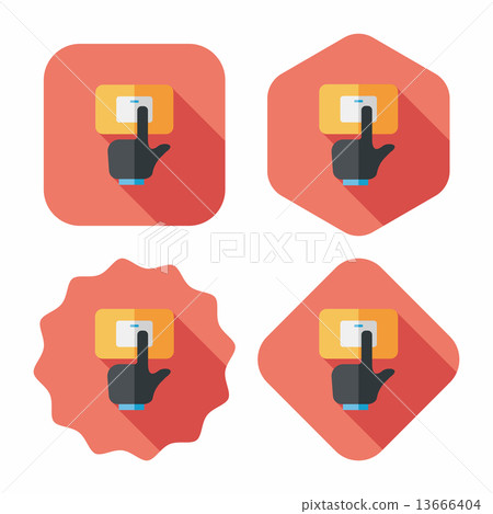 Environmental protection concept flat icon with long shadow,eps1 Environmental protection concept flat icon with long shadow,eps1 13666404