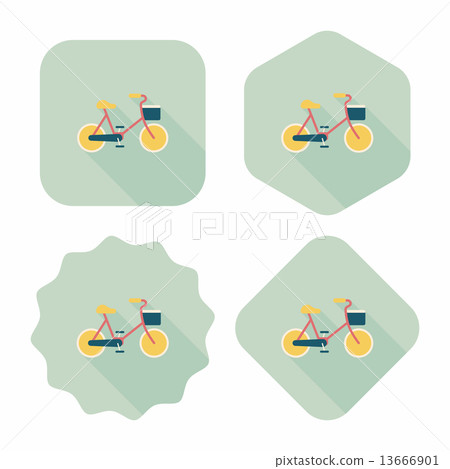 Environmental protection concept flat icon with long shadow,eps1 Environmental protection concept flat icon with long shadow,eps1 13666901
