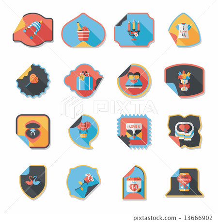 sticker, valentine, background 13666902