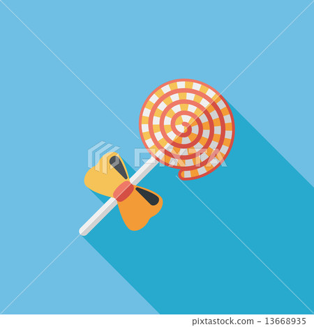 lollipop flat icon with long shadow,eps10 lollipop flat icon with long shadow,eps10 13668935
