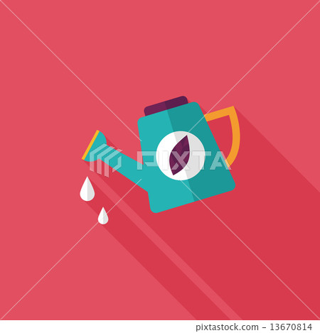 Environmental protection concept flat icon with long shadow,eps1 Environmental protection concept flat icon with long shadow,eps1 13670814