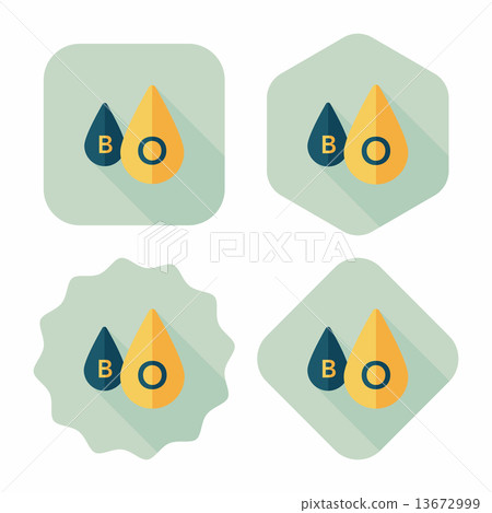 blood flat icon with long shadow blood flat icon with long shadow 13672999