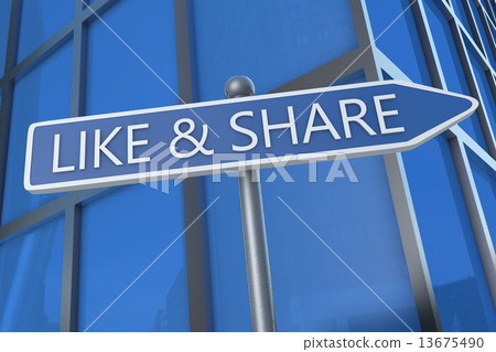 Like and Share Like and Share 13675490