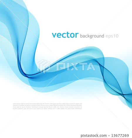 Abstract colorful background blue smoke wave - Stock Illustration ...