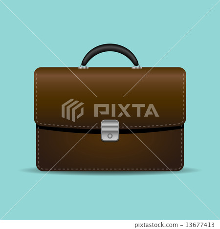 Brown briefcase 13677413