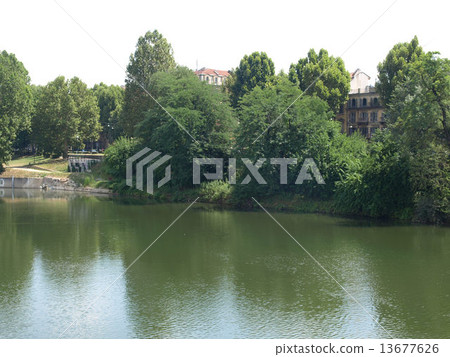 River Po, Turin 13677626