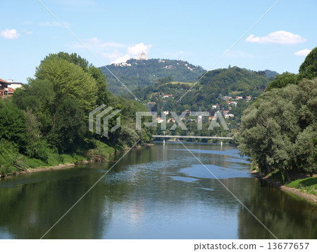 River Po, Turin 13677657