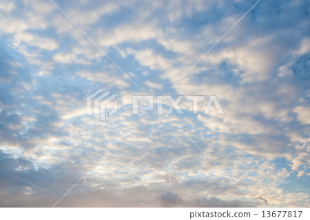 Morning sky clouds 13677817
