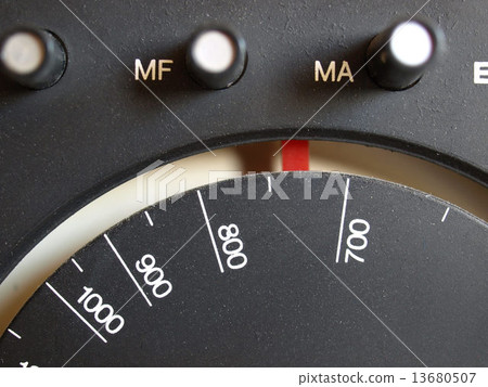 Old AM - FM radio tuner 13680507