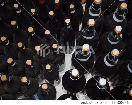 Wine bottles 13680686