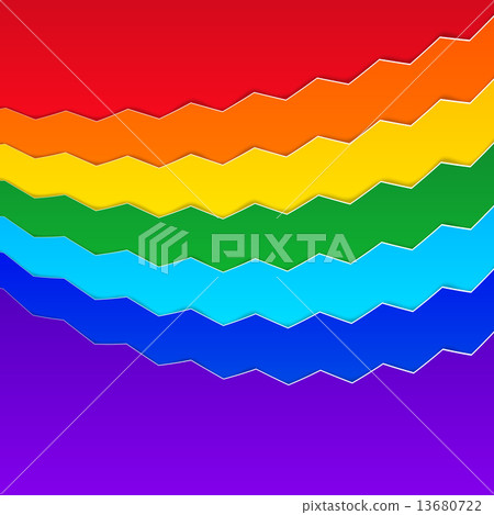 Rainbow Background. Abstract Colorful Vector Illustration 13680722