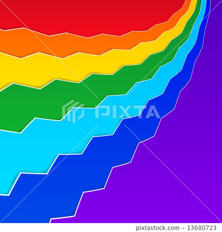 Rainbow Background. Abstract Colorful Vector Illustration Rainbow Background. Abstract Colorful Vector Illustration 13680723