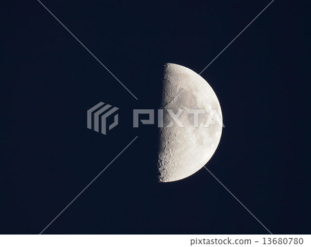 First quarter moon First quarter moon 13680780