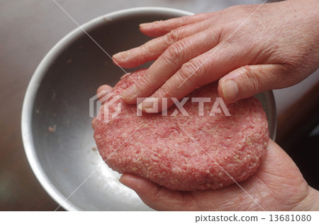 Shape the hamburger shape 13681080