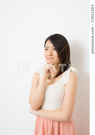 Annoyed young woman Annoyed young woman 13681863