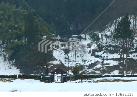 Asakura ruins in winter Asakura ruins in winter 13682135