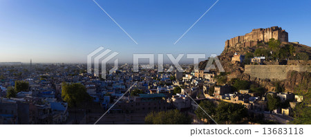 Mehrangarh Fort, Jodhpur, Rajasthan, INDIA Mehrangarh Fort, Jodhpur, Rajasthan, INDIA 13683118