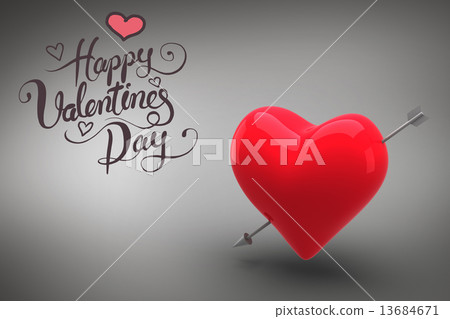 Composite image of happy valentines day Composite image of happy valentines day 13684671