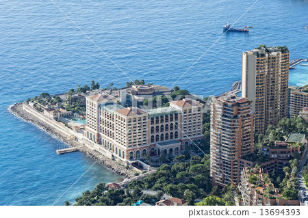 montecarlo monaco panorama 13694393