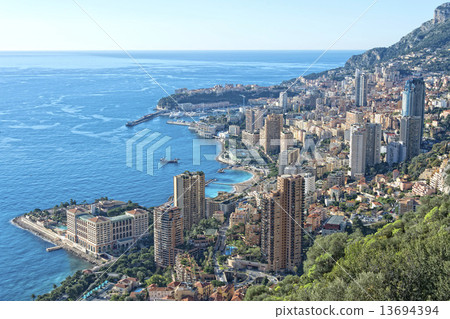 montecarlo monaco panorama 13694394